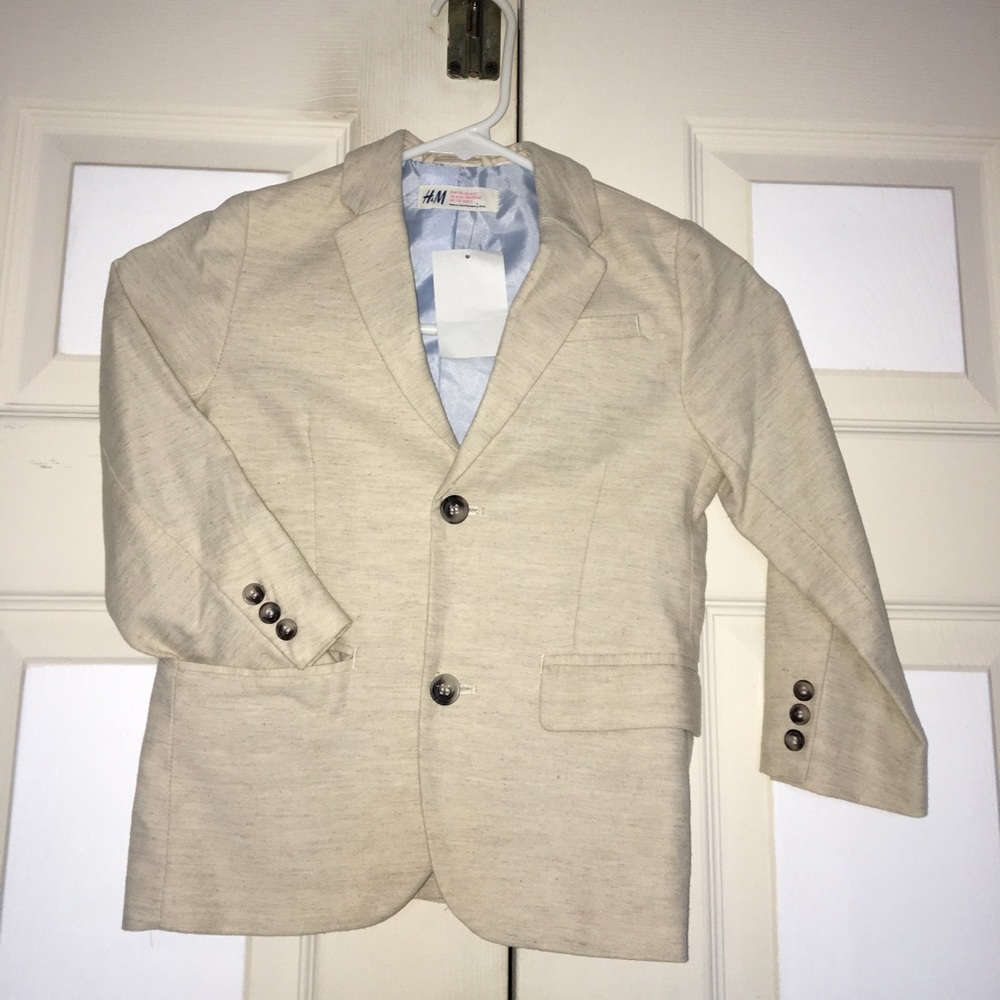 H&M boys beige Jacket(new)